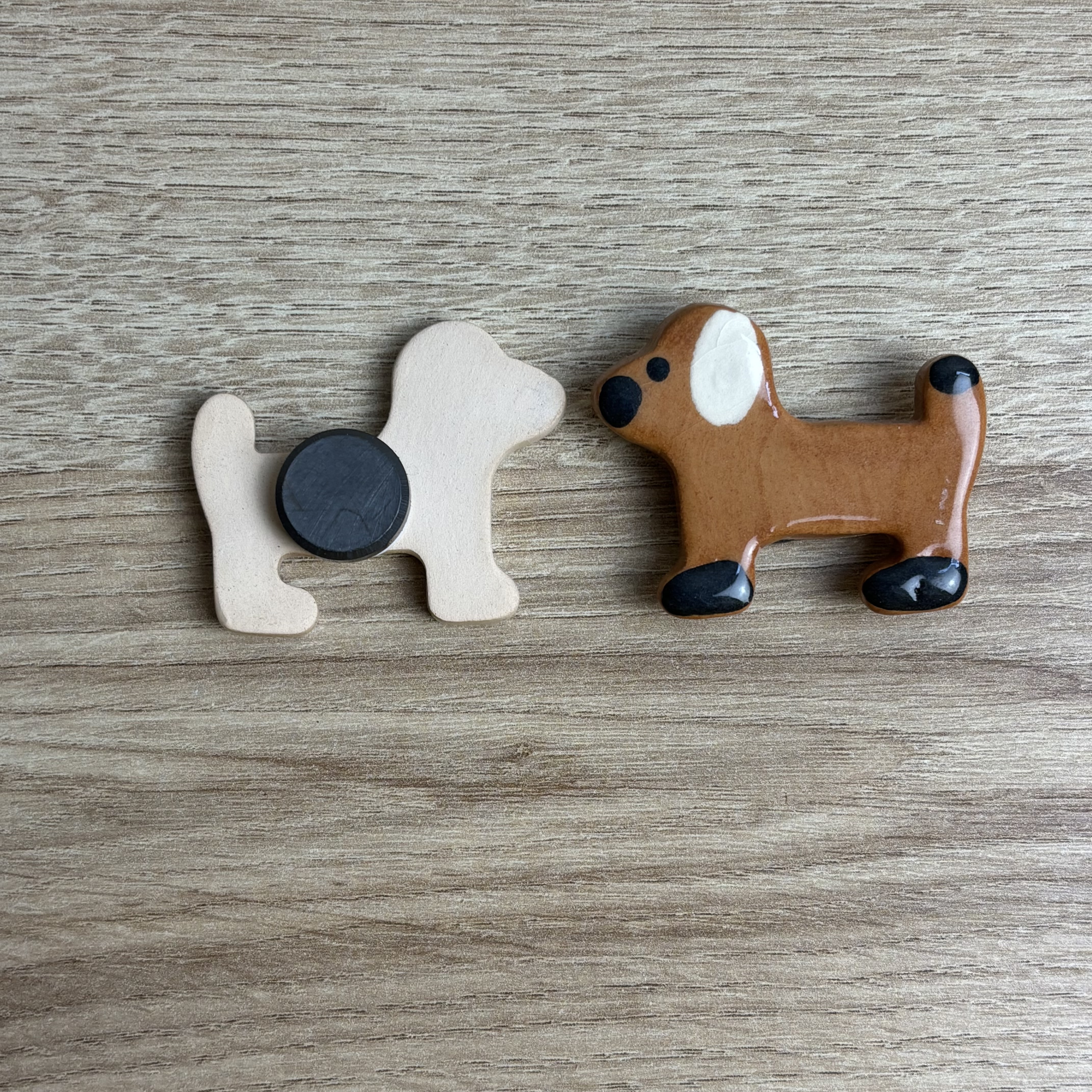 Magnet chien beagle caramel